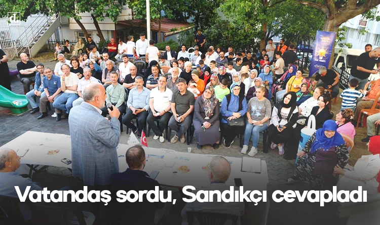 Vatandaş sordu, Başkan Sandıkçı cevapladı