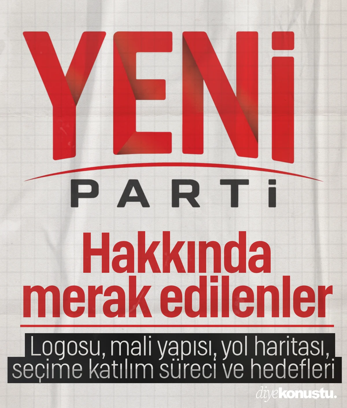 YENİ Parti'nin logosu, hedefleri ve yol haritası! İşte tüm ayrıntılar...