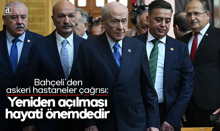 Bahçeli’den askeri hastaneler çağrısı: Yeniden açılması hayati önemdedir