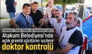 Atakum Belediyesi'nde direniş çadırına hekimler geldi: Samsun Tabip Odası da harekete geçti