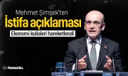 Mehmet Şimşek'ten istifa açıklaması! Ekonomi kulisleri hareketlendi