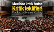 TBMM’de kritik hafta: Fonların tasfiyesi Genel Kurul’da! Bütçe ve Kızılay teklifleri...
