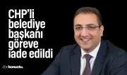 CHP'li belediye başkanı göreve iade edildi