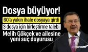 Melih Gökçek ve ailesi hakkında yeni suç duyurusu! Dosyada 60’a yakın ihale var