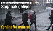 Yeni haftaya dikkat hava değişiyor! Sıcaklık 8 derece birden düşecek, sağanak geliyor