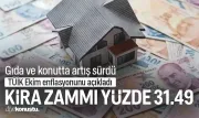 TÜİK enflasyon rakamlarını açıkladı: Gıda ve konutta artış sürdü, kiraya yapılacak zam belli oldu