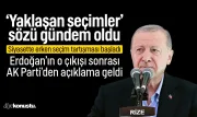 Erken seçim mi geliyor? Erdoğan'ın 'yaklaşan seçimler' sözü sonrası açıklama geldi