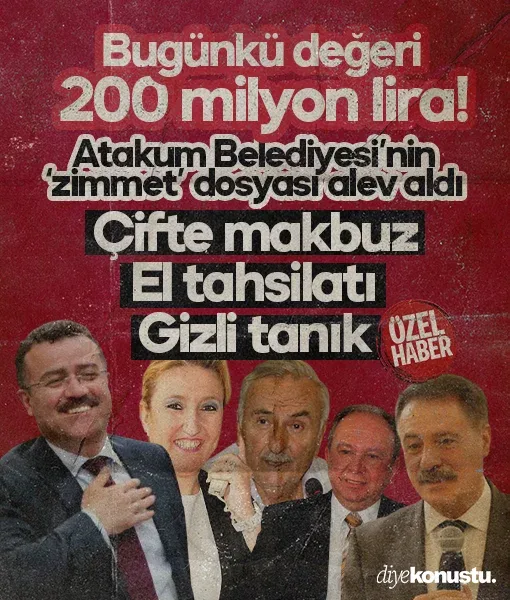 Bugünkü değeri 200 milyon lira! Atakum’da ‘zimmet’ dosyası yeniden alev aldı