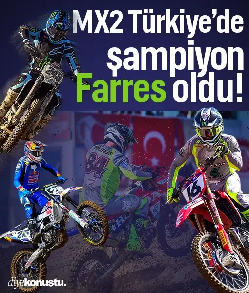 MXGP Türkiye nefes kesti! Dünya Motocross Şampiyonası’nda zafer Guillem Farres’ın