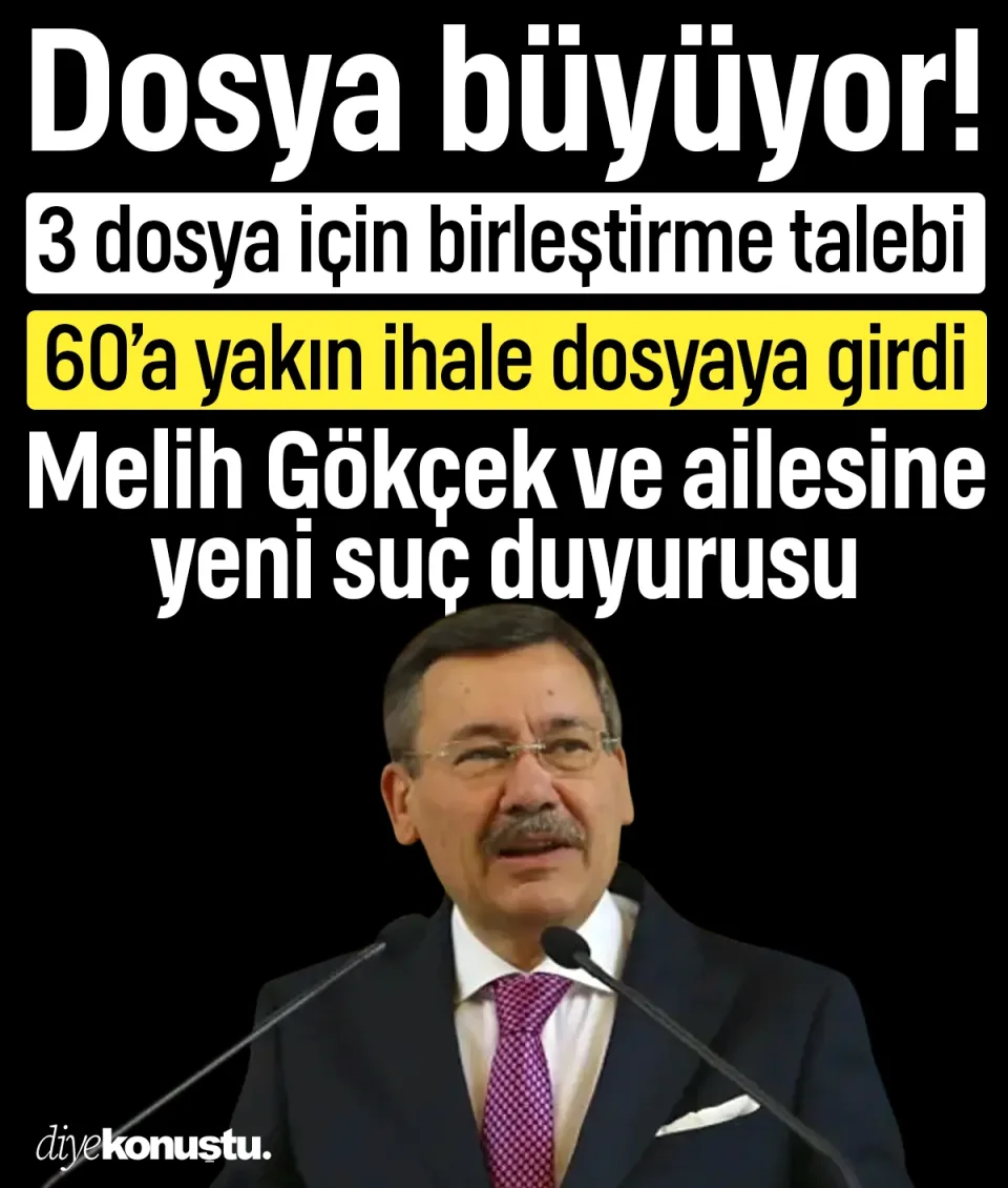 Melih Gökçek ve ailesi hakkında yeni suç duyurusu! Dosyada 60’a yakın ihale var