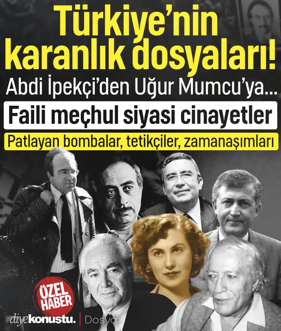 Türkiye’nin karanlık dosyaları: Faili meçhul siyasi cinayetler, kim öldürüldü, davalar ne durumda?