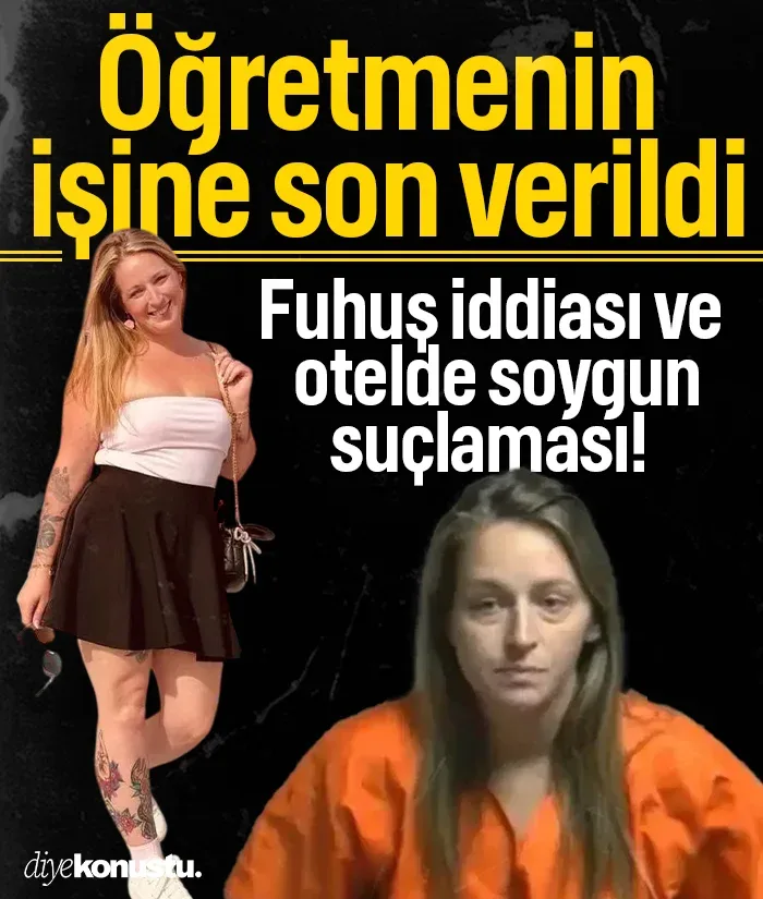 Fuhuş iddiası, otelde soygun suçlaması! Öğretmenin işine son verildi