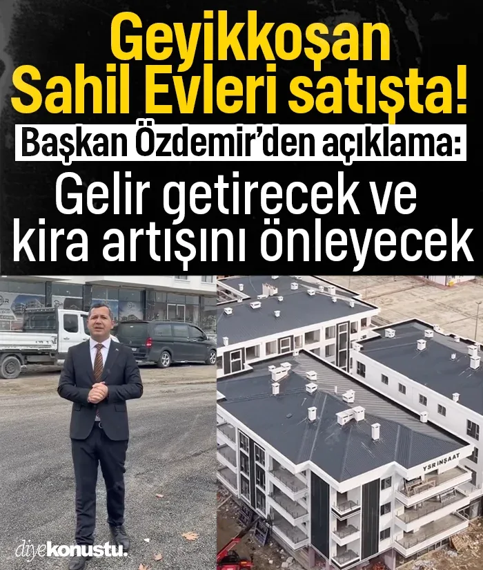 Alaçam’da gelir getirecek ve kira artışını önleyecek proje! Geyikkoşan Sahil Evleri daireleri satışa sunuldu