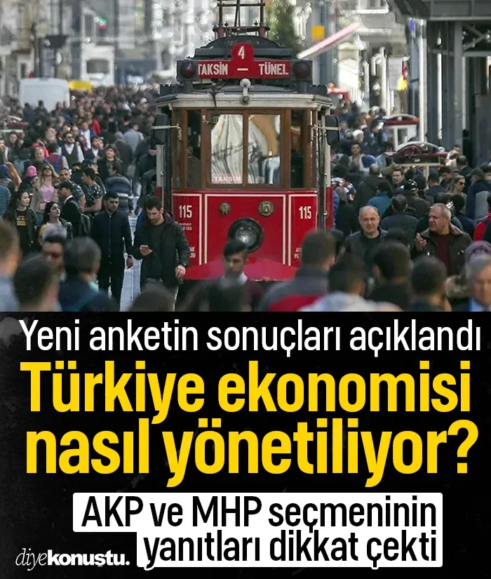 Ekonomi anketinde AKP ve MHP seçmeninin yanıtları dikkat çekti: İşte oranlar