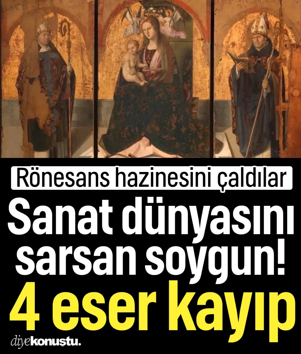 Sanat dünyasını sarsan soygun! Rönesans hazinesini çaldılar, 4 eser kayıp