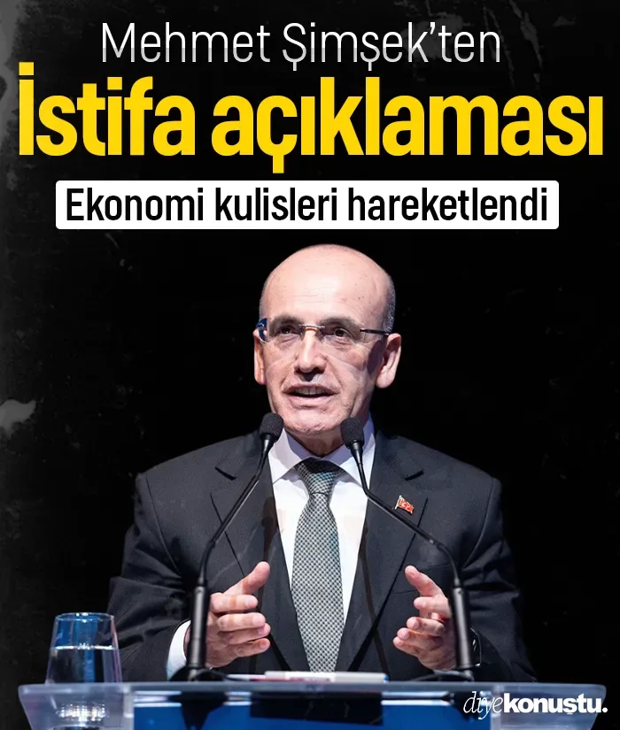 Mehmet Şimşek'ten istifa açıklaması! Ekonomi kulisleri hareketlendi