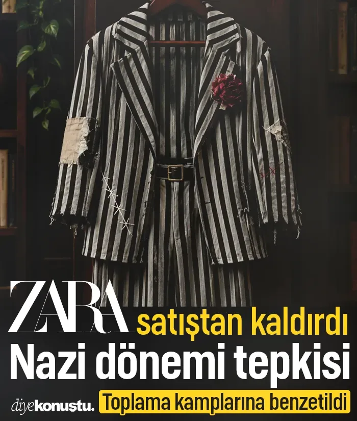 Zara’ya Nazi dönemi tepkisi: Çocuk kostümünü satıştan kaldırdı