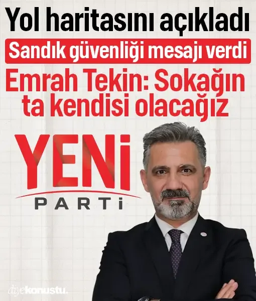 Emrah Tekin İlkadım için yol haritasını açıkladı: Sokağın ta kendisi olacağız