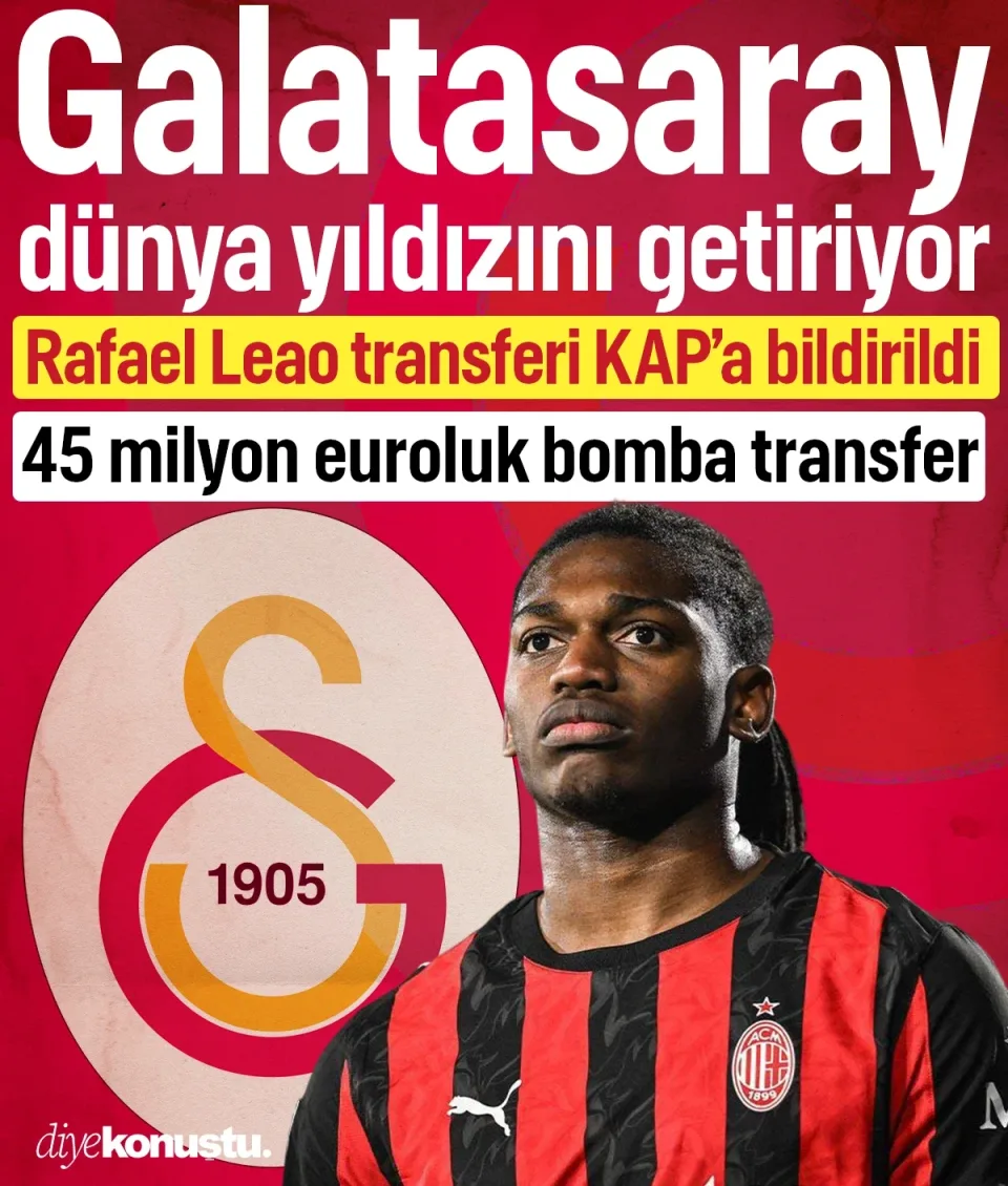 Galatasaray'a dünya yıldızı: 45 milyon euroluk transfer!
