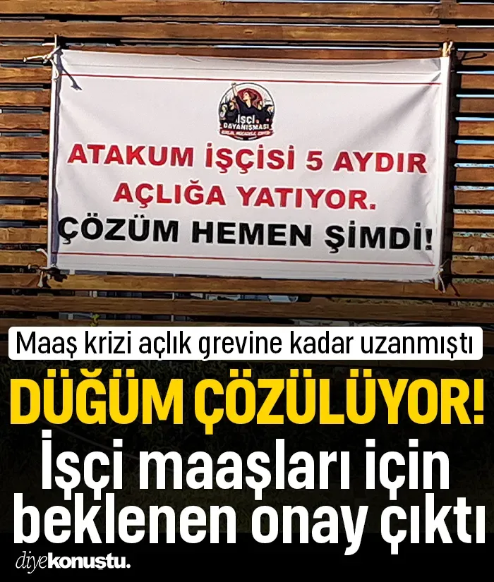 Açlık grevine kadar uzanmıştı! Atakum Belediyesi'nde düğüm çözülüyor: İşçi maaşları için beklenen onay çıktı
