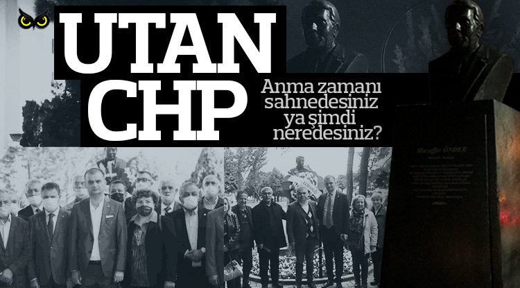 Utan CHP: Samsun’da CHP’den Muzaffer Önder ayıbı