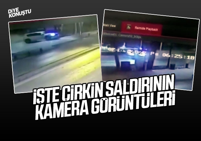 İşte Samsun’da Onur Anıtı’a yapılan çirkin saldırının görüntüleri