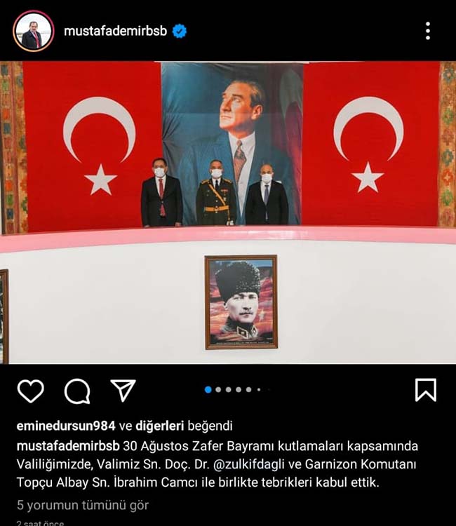 Samsun’da, 30 Ağustos Zafer Bayramı’nda Atatürk’e ağız dolusu hakaret!