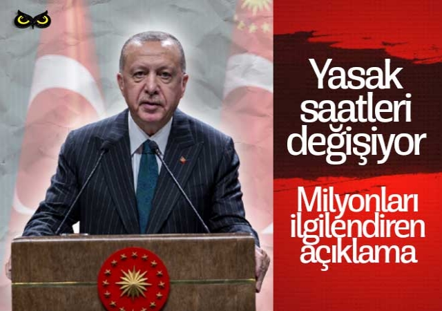 Yasak saatleri değişiyor! Maske yasağı…