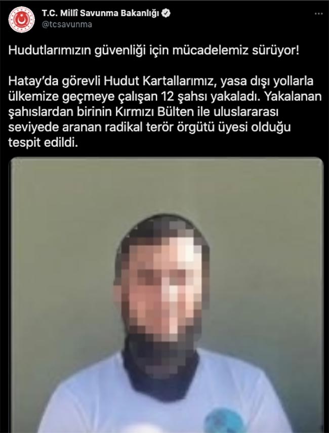 Bir hain daha yakalandı!