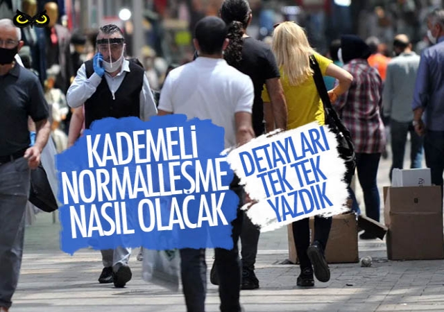İşte detaylar! Kademeli normalleşme yarın başlıyor