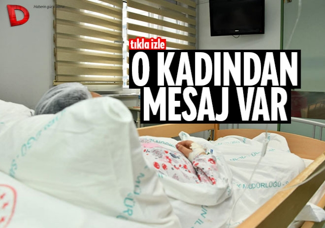 O kadın milyonlara teşekkür etti: Ben iyiyim!