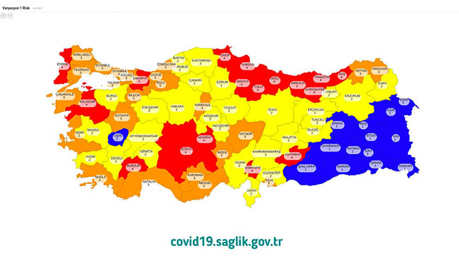 Mavi, sarı, kırmızı, turuncu illerle ilgili tüm detaylar: Yasaklar nasıl uygulanacak?