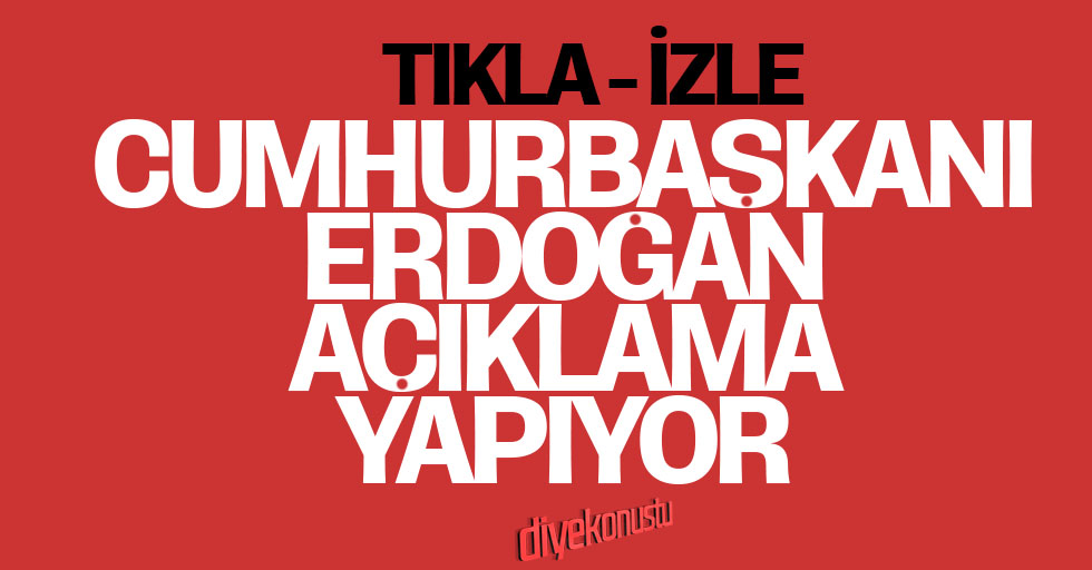 Cumhurbaşkanı Erdoğan canlı yayında: İşte milyonları ilgilendiren koronavirüsü açıklaması…