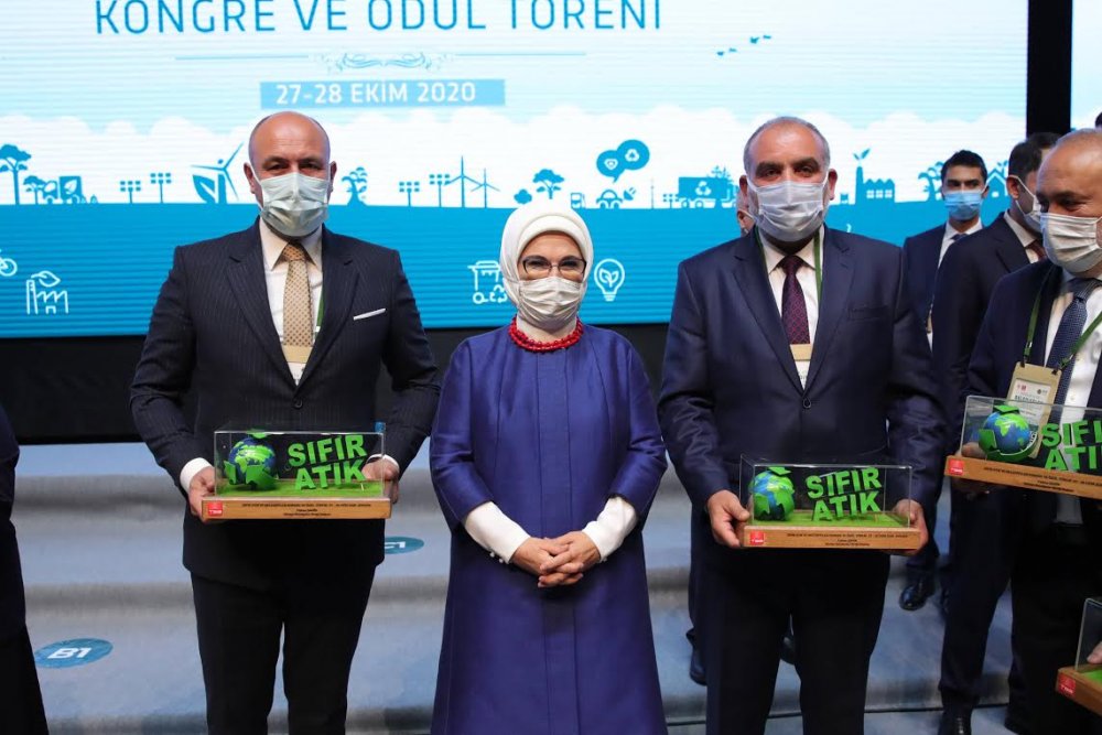 Başkan Sandıkçı’ya ‘Sıfır Atık’ ödülü