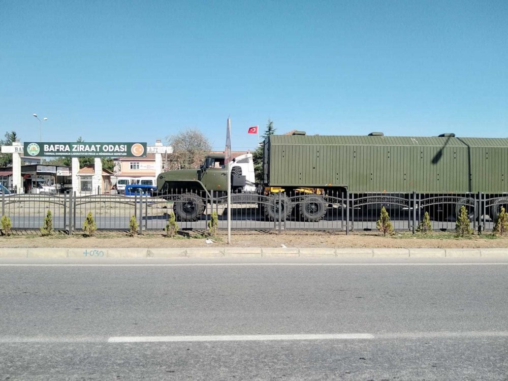 S-400’ler Samsun’dan geçti