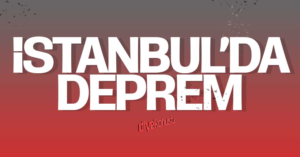 Son dakika: İstanbul’da deprem oldu