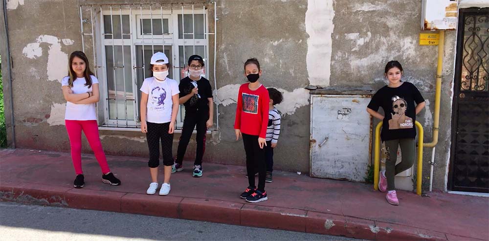 Samsun sokakları 4 saatliğine çocukların oldu