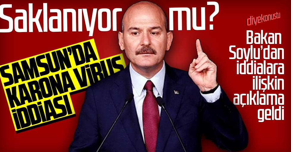 Bakandan açıklama: Korona virüsü vakası halktan gizleniyor mu?