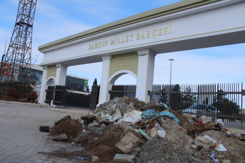 Samsun Millet Bahçesi’nde sona gelindi