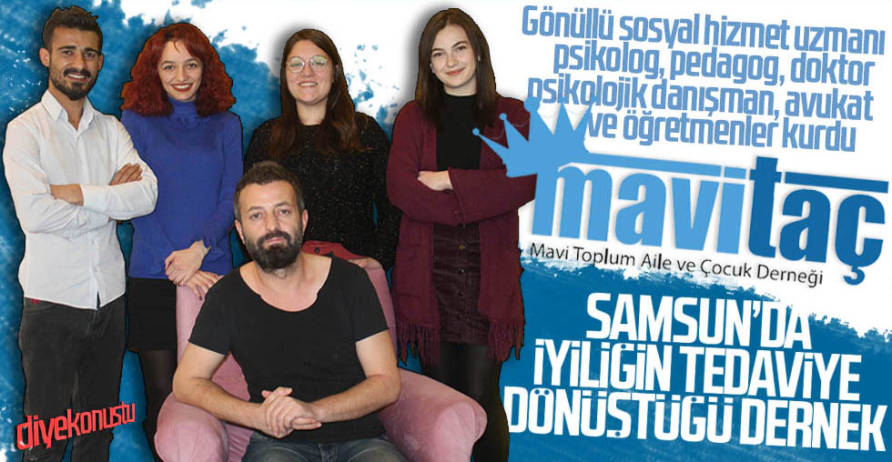 İyiliğin tedaviye dönüştüğü dernek: Mavi Taç