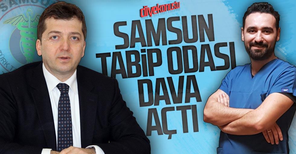 Samsun Tabip Odası, darp edilen doktor için dava açıyor