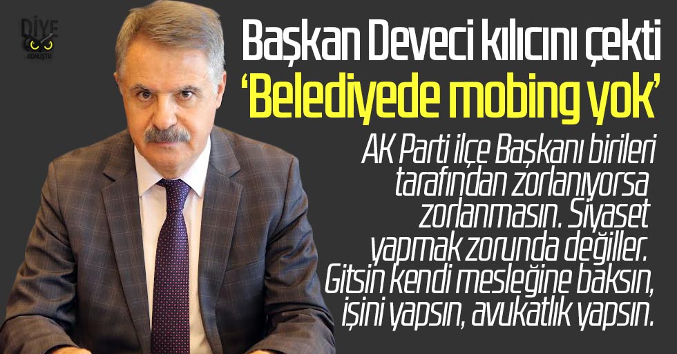 Cemil Deveci ateş püskürdü: Sen git işini yap