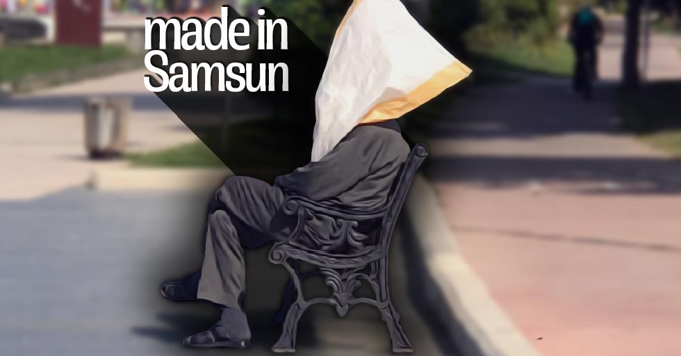 Güneşe karşı çuvalladı