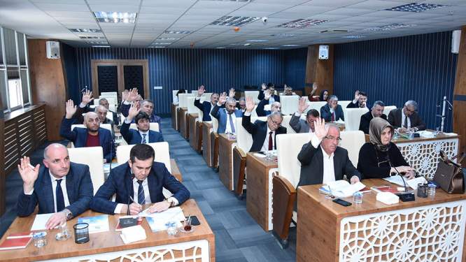 Tekkeköy’de ilk meclis toplantısı yapıldı