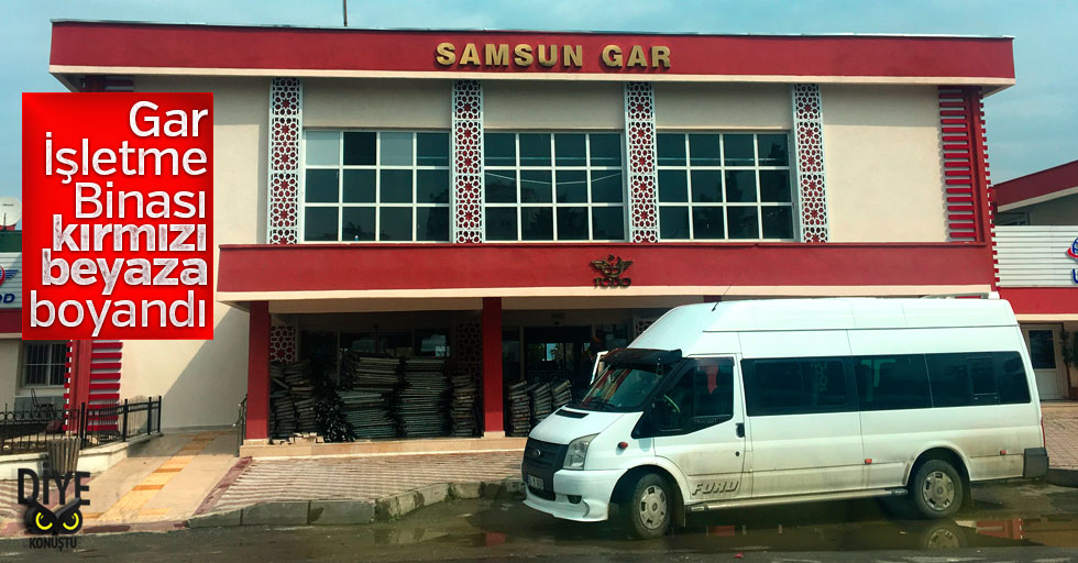 Samsun Gar binası 6 yıl sonra bakıma alındı