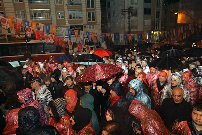 İlkadım’da yağmura rağmen SKM açılışı