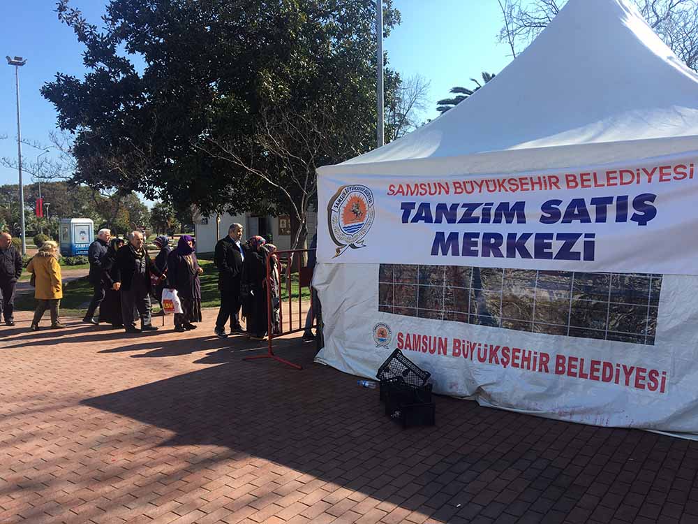 Tanzim Satış’a çöp tepkisi