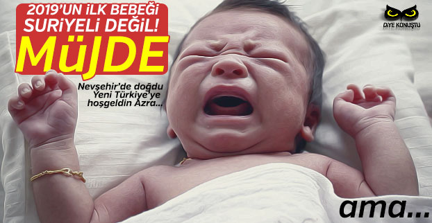 Tekirdağ’da 2019’da doğan ilk bebek Suriyeli Kasım oldu