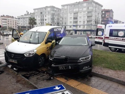 Necattin Demirtaş trafik kazası geçirdi