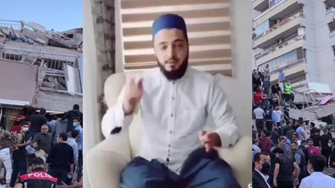 Depremi zina ve cumhuriyete bağlamıştı: Paketlendi
